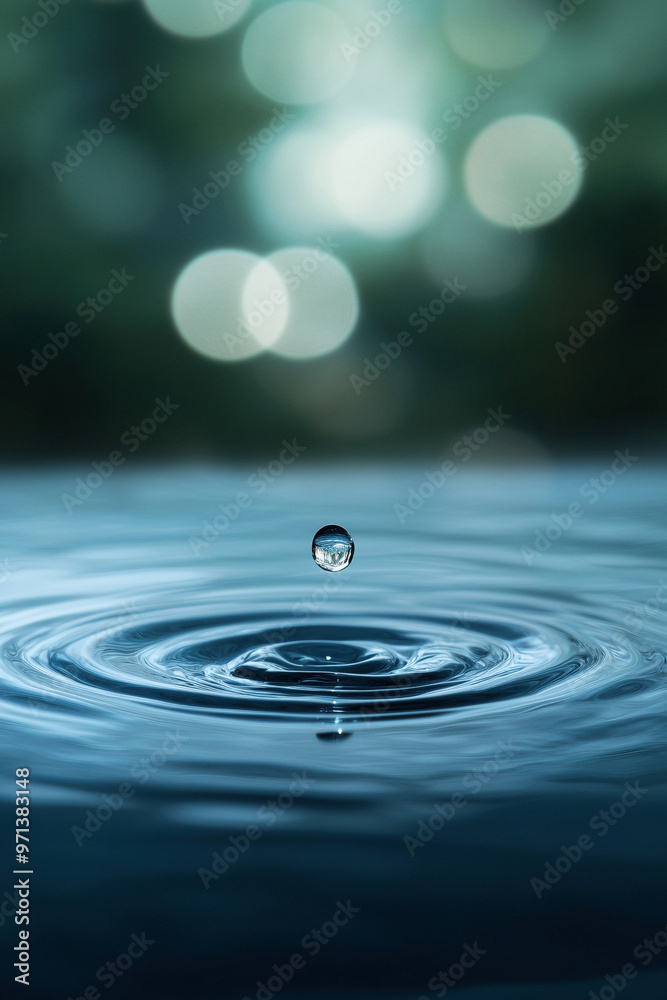 Tropfen Fotografie von Tropfen in Wasser Tropfen Fotografie von Tropfen in Wasser