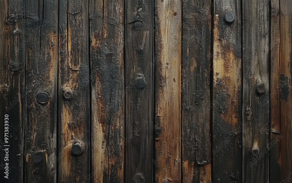 Fototapeta premium Wood texture wallpaper and background boards log wood slab 