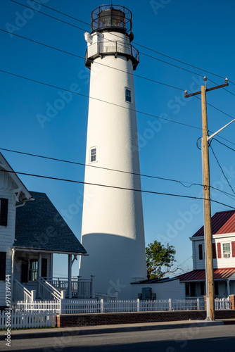 Fenwick Island, Delaware, USA The  Fenwick Island Lighthouse. photo