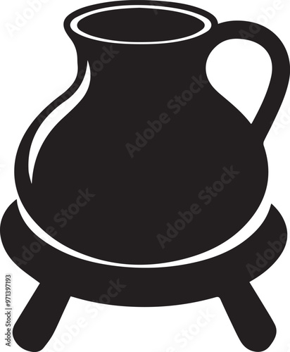 Vector Design Water Jar Icon Style