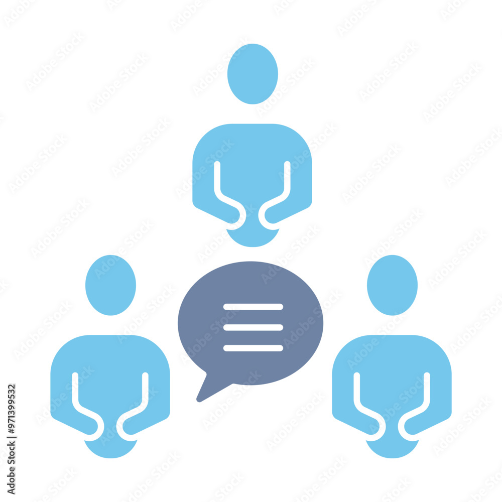 group talk concept line icon. Simple element illustration. group talk concept outline symbol design. group talk concept line icon. Simple element illustration. group talk concept outline symbol design.