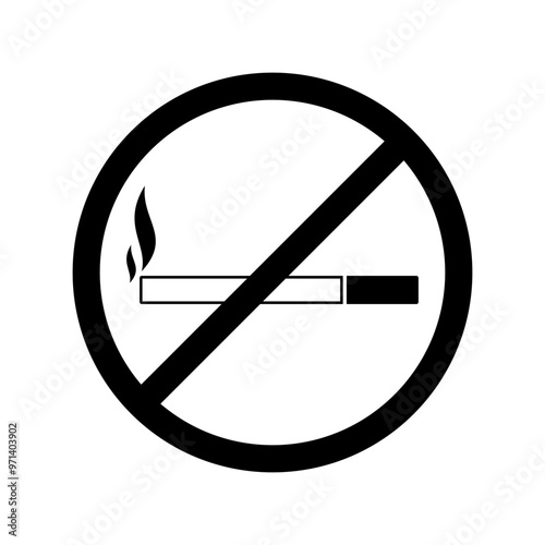 no smoking vector icon