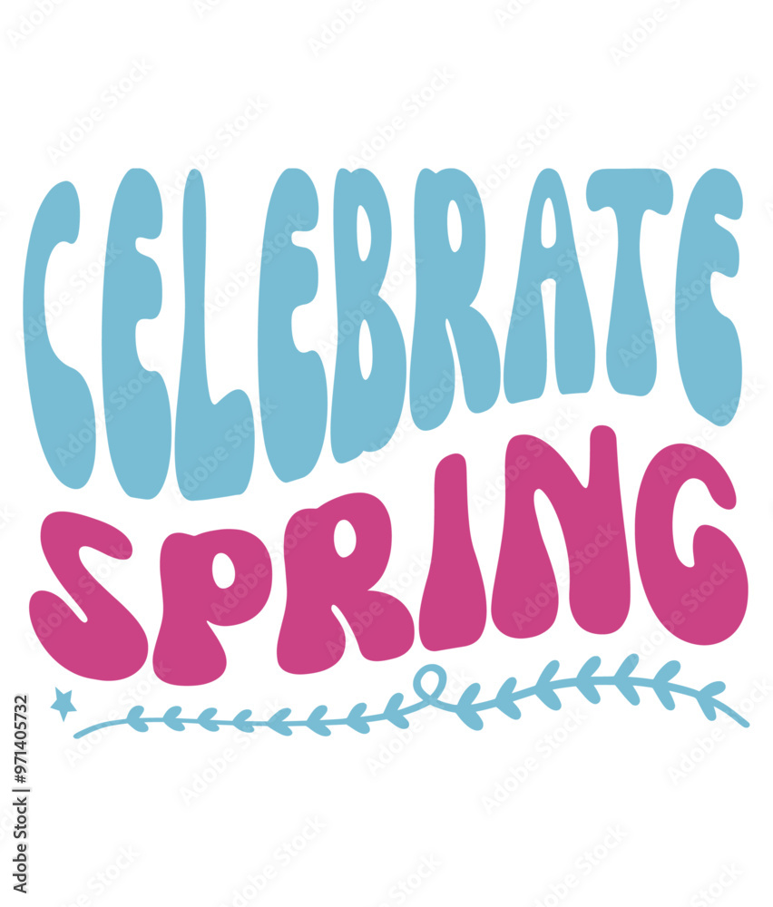 Retro, Spring Craft Design. T-shirt Design. Illustration