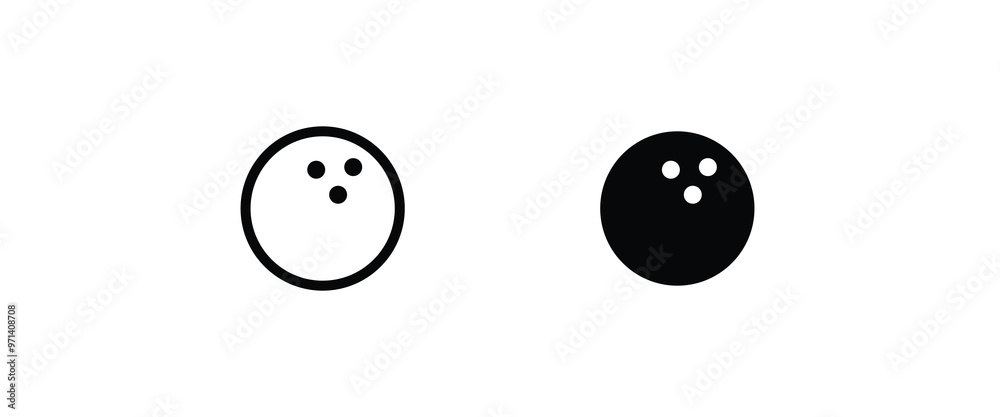 bowling ball and pin line and flat icons set, editable stroke isolated on white, linear vector outline illustration, symbol logo design style bowling ball and pin line and flat icons set, editable stroke isolated on white, linear vector outline illustration, symbol logo design style