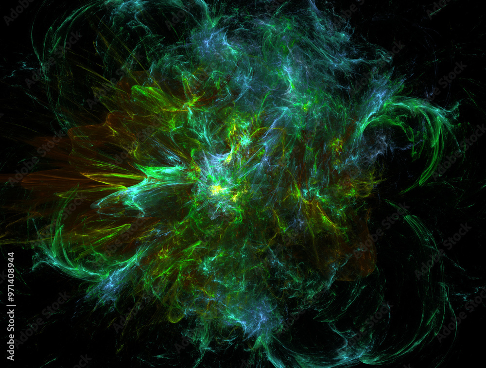 Imaginatory fractal abstract background Image Imaginatory fractal abstract background Image