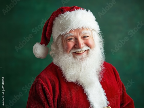 Santa Claus, wearing his cl...