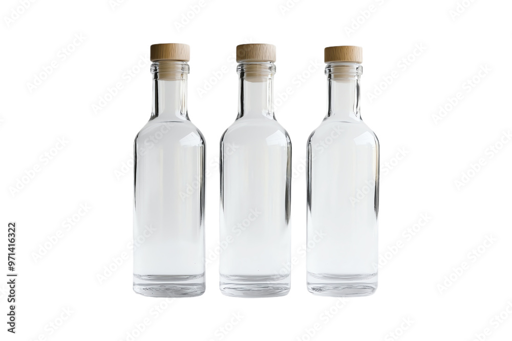 Bouteilles en verre sur fond transparent PNG Bouteilles en verre sur fond transparent PNG