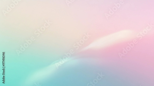 Cotton candy pink and blue gradient