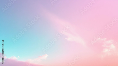 Cotton candy gradient background