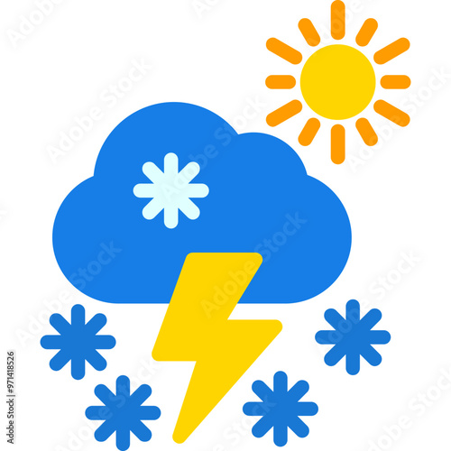 Snow Storm Icon