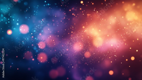 Colorful Bokeh Background