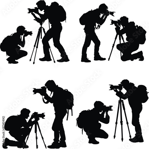 photographer silhouettes 