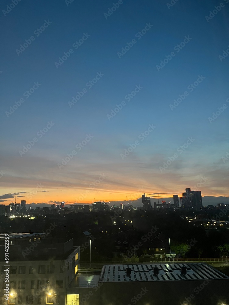 Fototapeta premium city castle at night