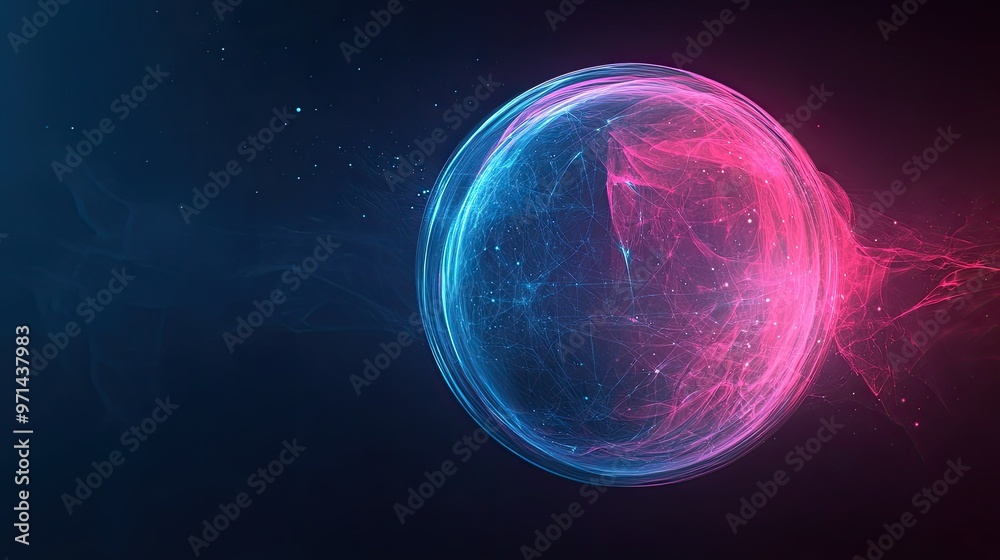 Colorful Abstract Sphere Colorful Abstract Sphere