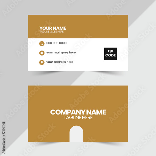 Modern business card design