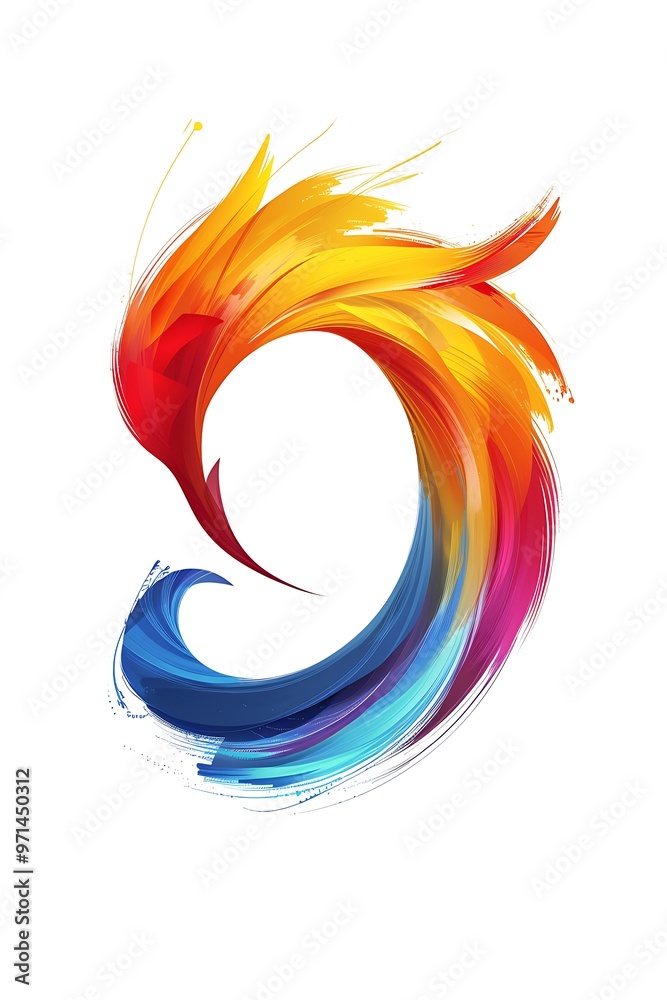 Splash logo in multiple colors on a white background. Splash logo in multiple colors on a white background.