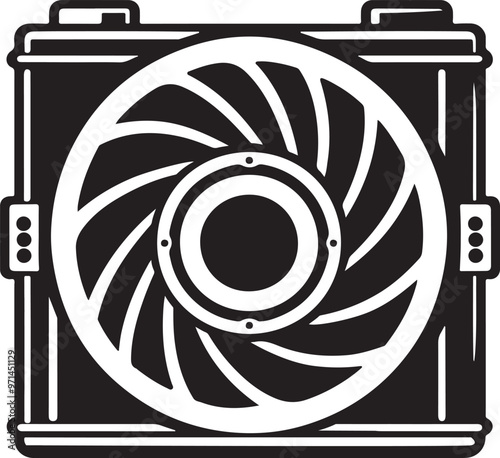 camera vector silhouette illustrator