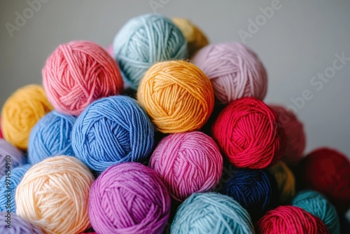 Stacked Yarn Balls