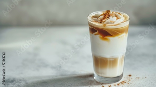 Iced Latte with Whipped Cream and Cinnamon: A Coffee Lover's Dream