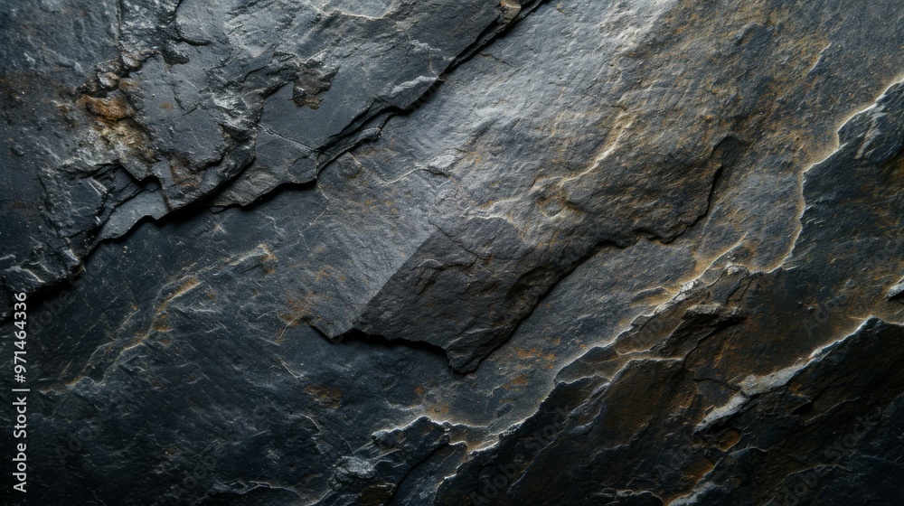 Dark Grey Slate Texture Background - Natural Stone Surface Dark Grey Slate Texture Background - Natural Stone Surface