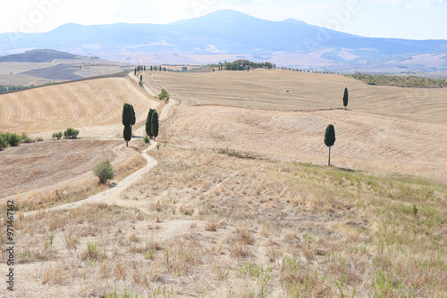 Toscana, Italia, location di una scena del fil il gladiatore