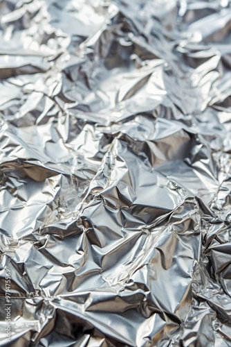 Shiny Foil Texture Background Image Ideal for Enhancing Luxury Designs and Metallic Backgrounds