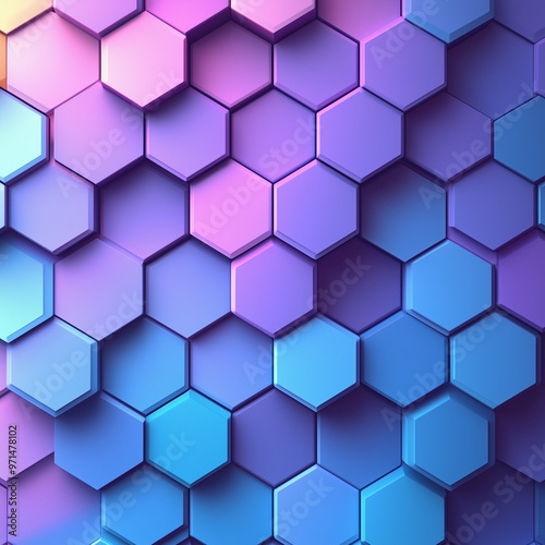 wallpaper, screen, background, magenta, pink, cyan, pink, honeycomb, cubes, squares, shapes, geometry, steps, puzzles, innovations, technologies, mechanisms