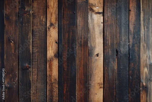 Wallpaper Mural Wooden Wall Clock Close Up Torontodigital.ca