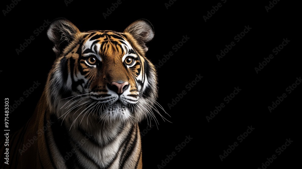 Fototapeta premium Portrait of a Majestic Tiger