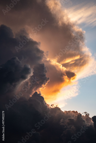 Nuages dorés