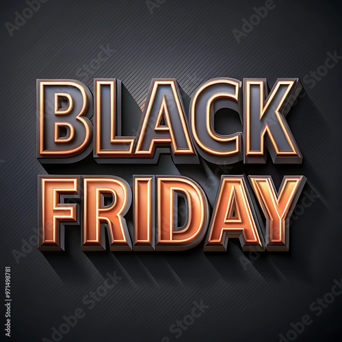 Text effect black friday editable