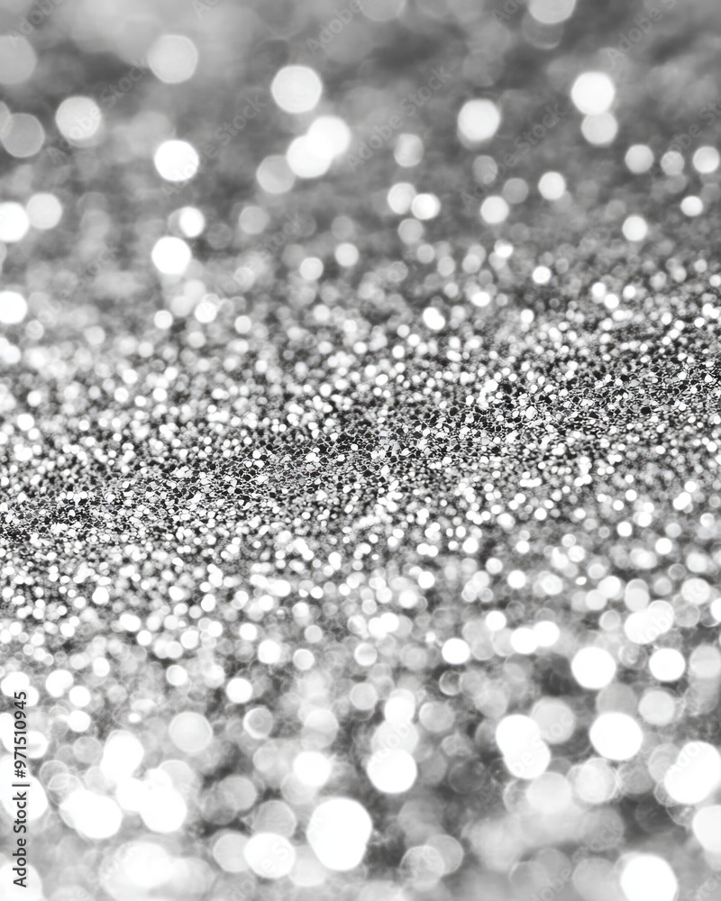 Frosty Silver Sparkles background. Celebration of Season with Arctic Glittering Elements Frosty Silver Sparkles background. Celebration of Season with Arctic Glittering Elements