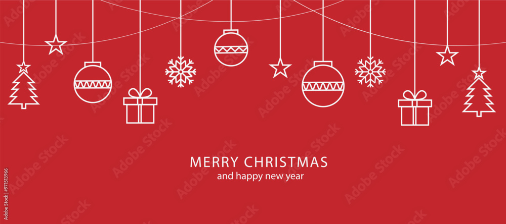 Christmas greeting background with christmas decoration Christmas greeting background with christmas decoration