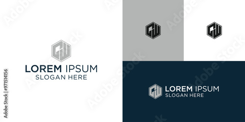 Print2 letter commission logo, suitable for large companies