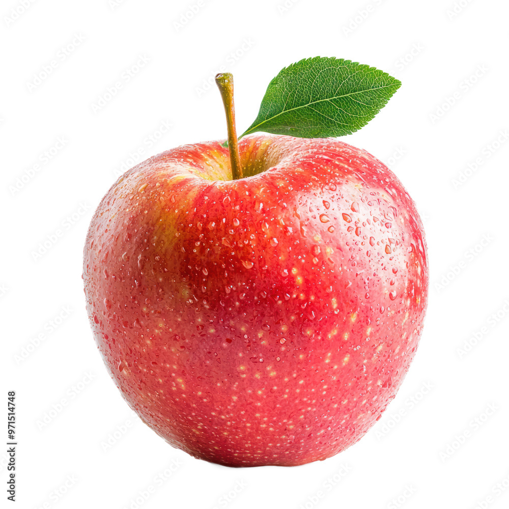 Apple fruit are whole on transparent background Apple fruit are whole on transparent background