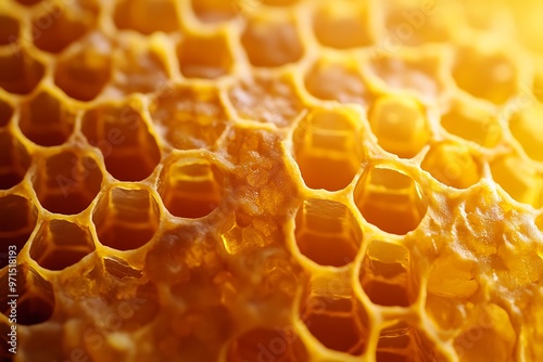 honeycomb close up