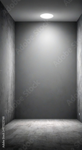 empty room with frame