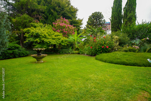 Photography british botanical garden of Bratislava