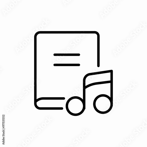 audio book icon sign vector