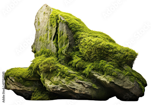 PNG Moss green on rock moss person plant. photo