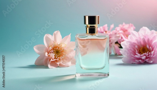 perfume floral fougere aroma, ai generated