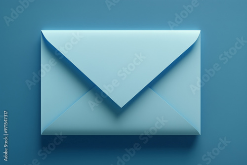 Free Download mail icon on blue background - GFXLoad