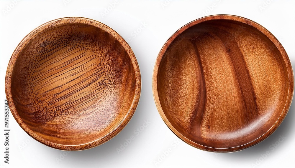 wooden bowl isolated on white wooden bowl isolated on white