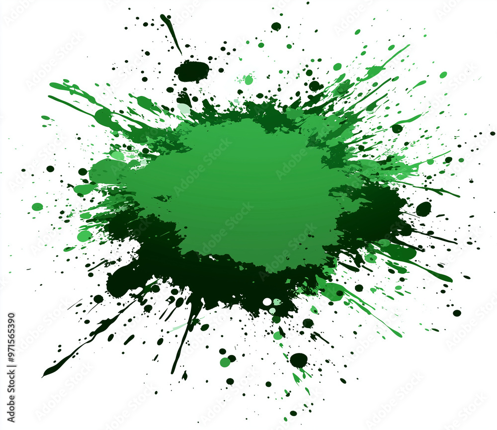 a ink splash on a white background. a ink splash on a white background.