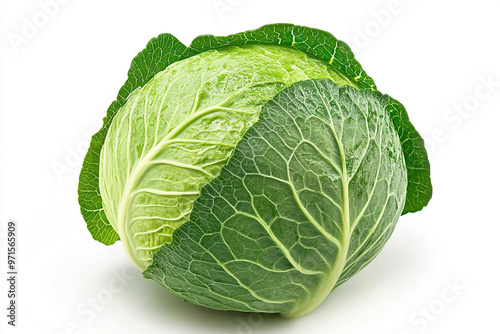 cabbage isolated on white background