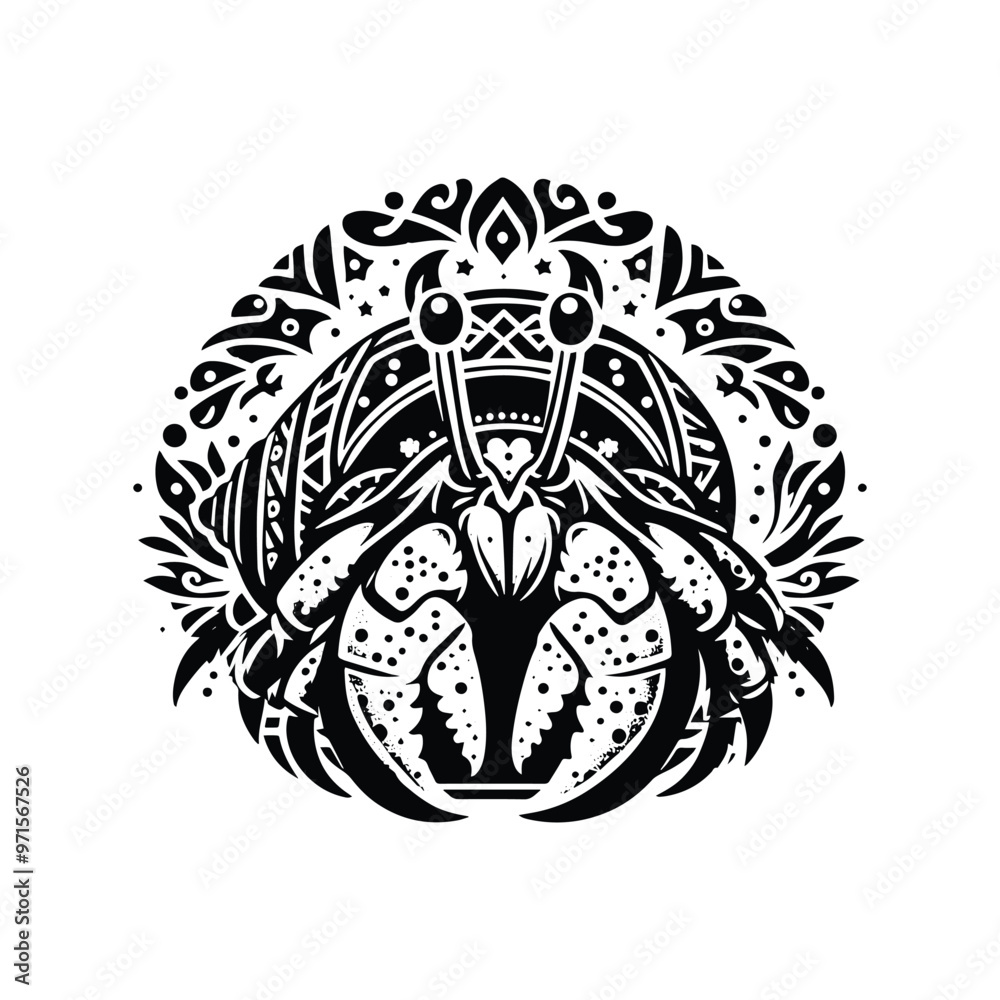Fototapeta premium hermit crab in bohemian