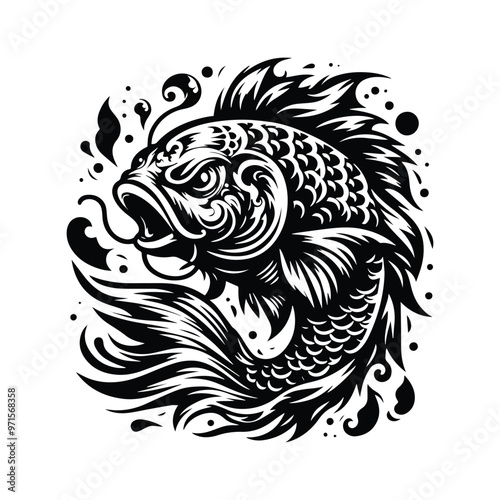 koi fish in bohemian