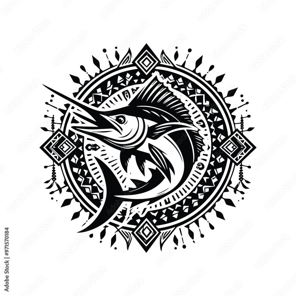 marlin fish in bohemian marlin fish in bohemian