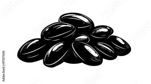 Section of nut-based sweet with uniform texture and high concentration of nuts, vector illustration art