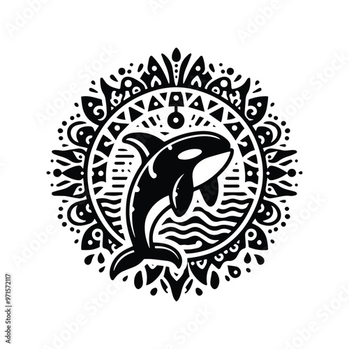 orca fish in bohemian